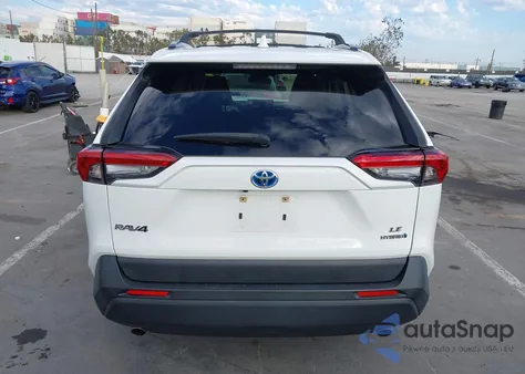 2019 Toyota Rav4 Hybrid Le z USA, uszkodzony, nr VIN JTMLWRFV1KD007053